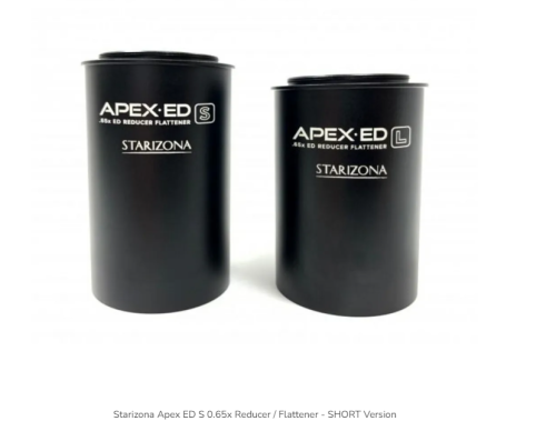 Starizona Apex ED S 0.65x Reducer / Flattener